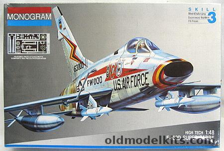 Monogram 1/48 F-100 Super Sabre Hi-Tech, 5471 plastic model kit